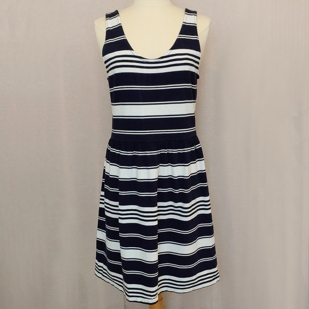 Navy Stripe Knit Sundress from J Crew